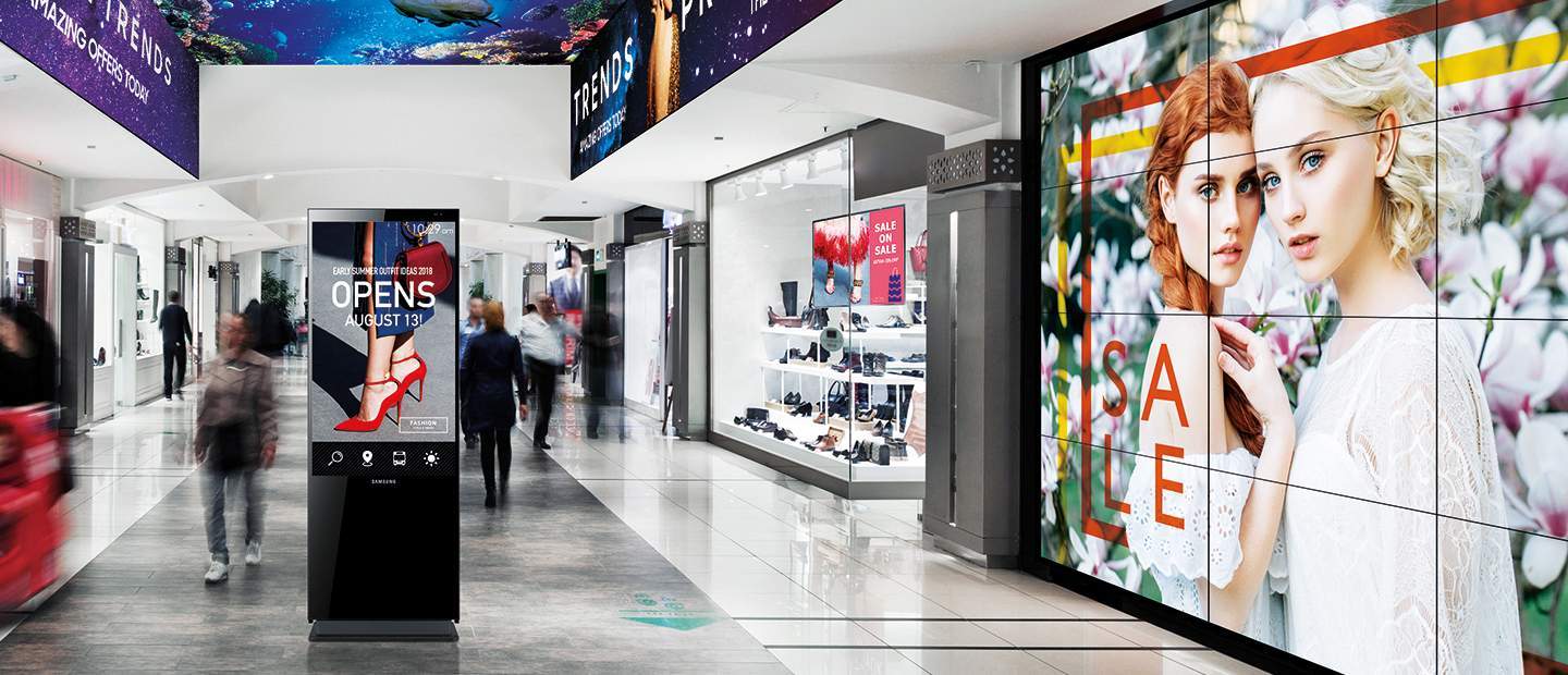 DIGITAL SIGNAGE-THE LATEST TECHNOLOGIES FOR BUSINESS